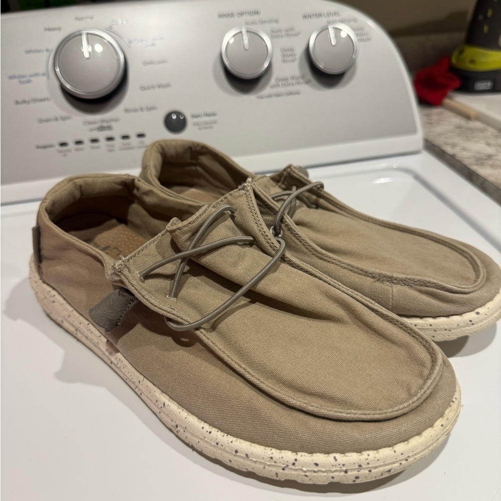Hey Dude Women's Tan Loafers